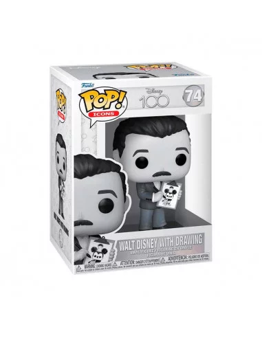es::Funko POP! Walt Disney with Drawing Disney 100th Anniversary