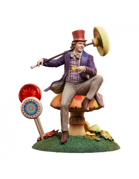 es::Willy Wonka & la fábrica de chocolate (1971) Gallery Estatua Willy Wonka 25 cm