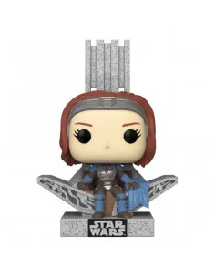 es::Star Wars The Mandalorian Funko POP! Deluxe Bo Katan w/Throne 9 cm
