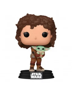 es::Star Wars The Mandalorian Funko POP! Peli Motto W/Grogu 9 cm