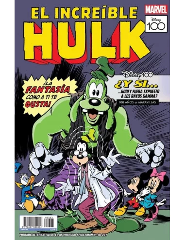 es::El Asombroso Spiderman 18 (227) (Portada Alternativa Disney 100 - El increíble Hulk)