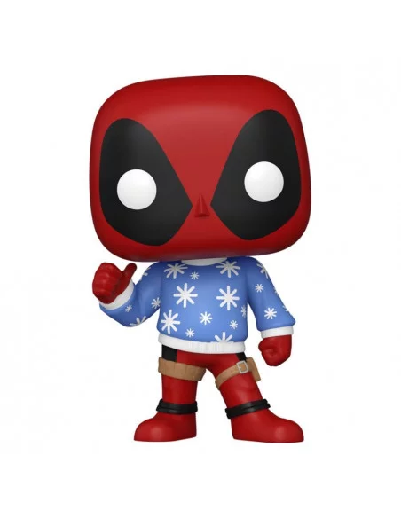 es::Marvel Holiday Figura Funko POP! Deadpool 9 cm
