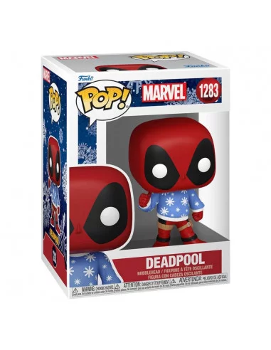 es::Marvel Holiday Figura Funko POP! Deadpool 9 cm