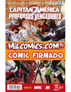 es::Capitán América y los Poderosos Vengadores 17 - Firmado por Iban Coello