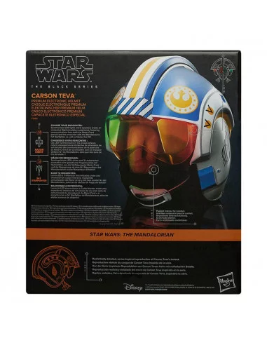 es::Casco Carson Teva Star Wars The Mandalorian Black Series tamaño real