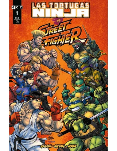 es::Las Tortugas Ninja vs. Street Fighter 01 (de 5)