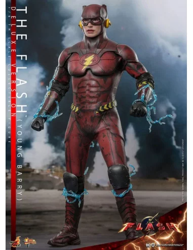 es::The Flash Movie Masterpiece Figura 1/6 The Flash (Young Barry) (Deluxe Version) Hot Toys 30 cm
