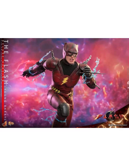 es::The Flash Movie Masterpiece Figura 1/6 The Flash (Young Barry) (Deluxe Version) Hot Toys 30 cm