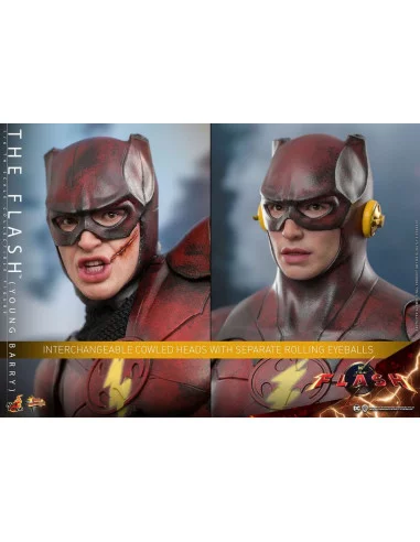 es::The Flash Movie Masterpiece Figura 1/6 The Flash (Young Barry) Hot Toys 30 cm