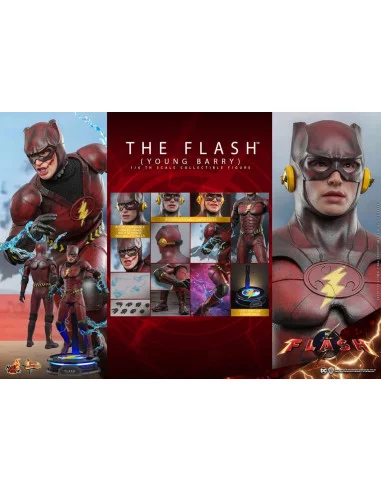 es::The Flash Movie Masterpiece Figura 1/6 The Flash (Young Barry) Hot Toys 30 cm