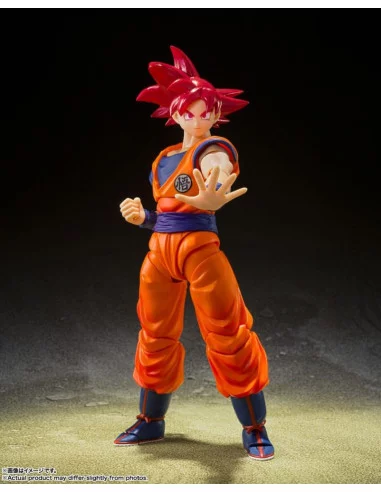 es::Figura Super Saiyan God Son Goku Saiyan God of Virture Dragonball Super S.H. Figuarts