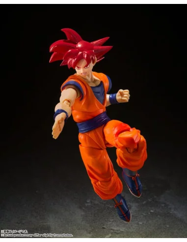 es::Figura Super Saiyan God Son Goku Saiyan God of Virture Dragonball Super S.H. Figuarts