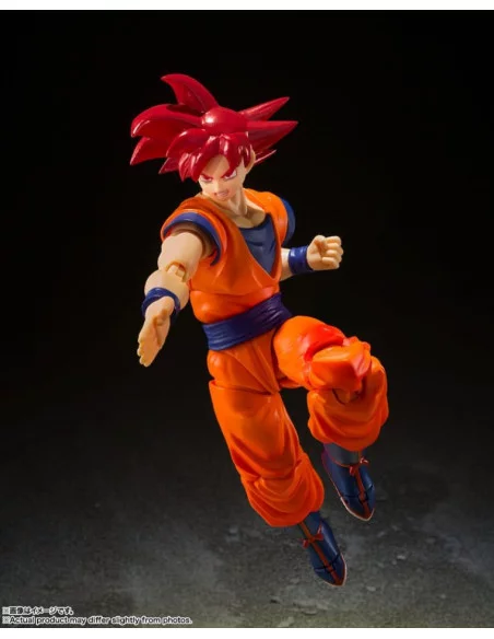 es::Figura Super Saiyan God Son Goku Saiyan God of Virture Dragonball Super S.H. Figuarts
