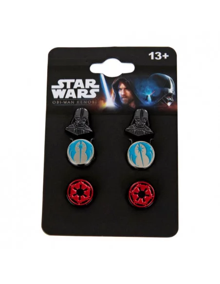 es::Star Wars: Obi-Wan Kenobi Set pendientes The Empire