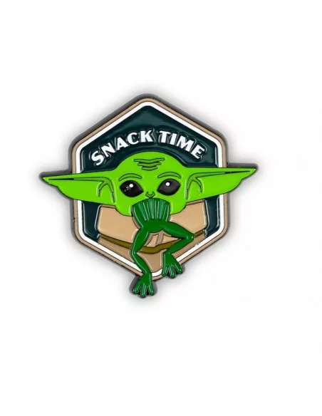 es::Star Wars The Mandalorian Pin Baby Yoda (At Snack Time)