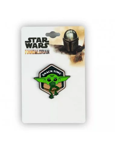 es::Star Wars The Mandalorian Pin Baby Yoda (At Snack Time)
