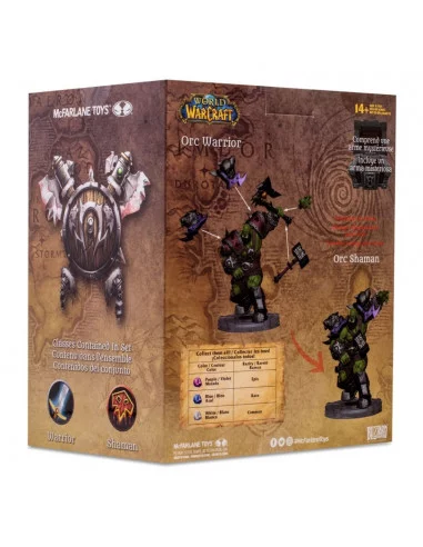 es::Figura Orc: Shaman / Warrior World of Warcraft McFarlane Toys