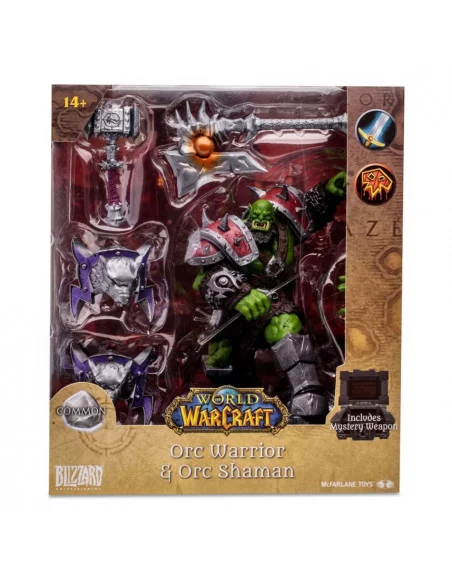 es::Figura Orc: Shaman / Warrior World of Warcraft McFarlane Toys