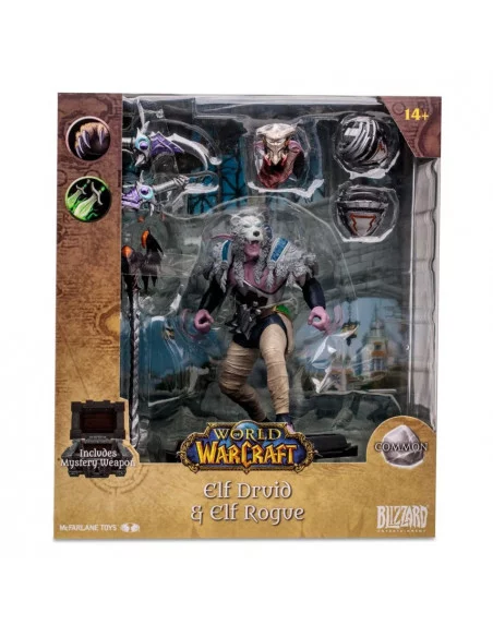 es::Figura Night Elf: Druid / Rogue World of Warcraft McFarlane Toys