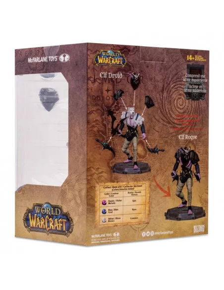 es::Figura Night Elf: Druid / Rogue World of Warcraft McFarlane Toys