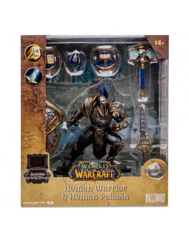 es::Figura Human: Paladin / Warrior World of Warcraft McFarlane Toys