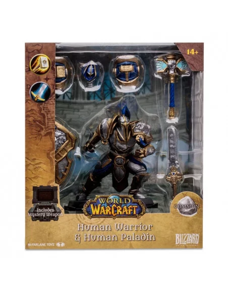 es::Figura Human: Paladin / Warrior World of Warcraft McFarlane Toys