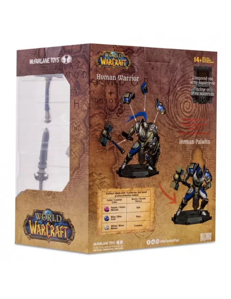 es::Figura Human: Paladin / Warrior World of Warcraft McFarlane Toys