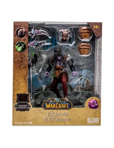 es::Figura Night Elf Druid Rogue (Epic) World of Warcraft McFarlane Toys