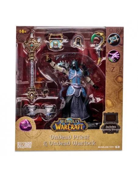 es::Figura Undead Priest Warlock (Epic) World of Warcraft McFarlane Toys