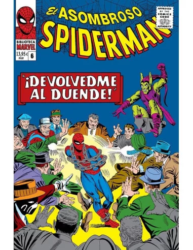 es::Biblioteca Marvel. El Asombroso Spiderman 6. 1965