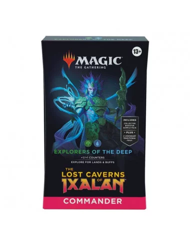 es::Magic the Gathering The Lost Caverns of Ixalan Mazo de Commander. Explorers of the deep (En Inglés)