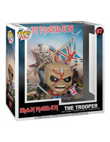 es::Funko POP! Albums The Trooper Iron Maiden 