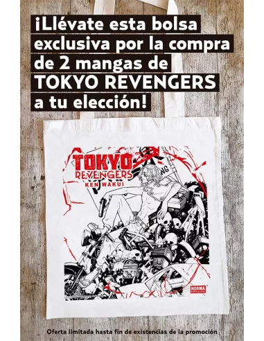 es::Tokyo Revengers: Totebag gratis con 2 o más tomos. 