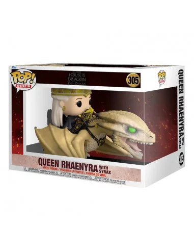 es::Funko POP! Rides Super Deluxe Rhaenyra w/ Syrax House of the Dragon