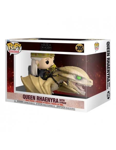 es::Funko POP! Rides Super Deluxe Rhaenyra w/ Syrax House of the Dragon