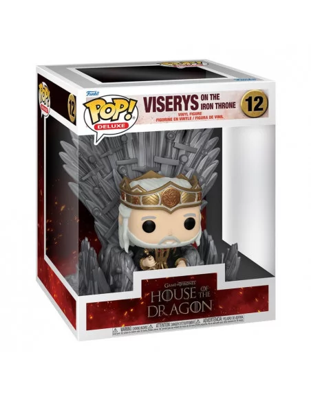es::Funko POP! Deluxe Viserys on Throne House of the Dragon