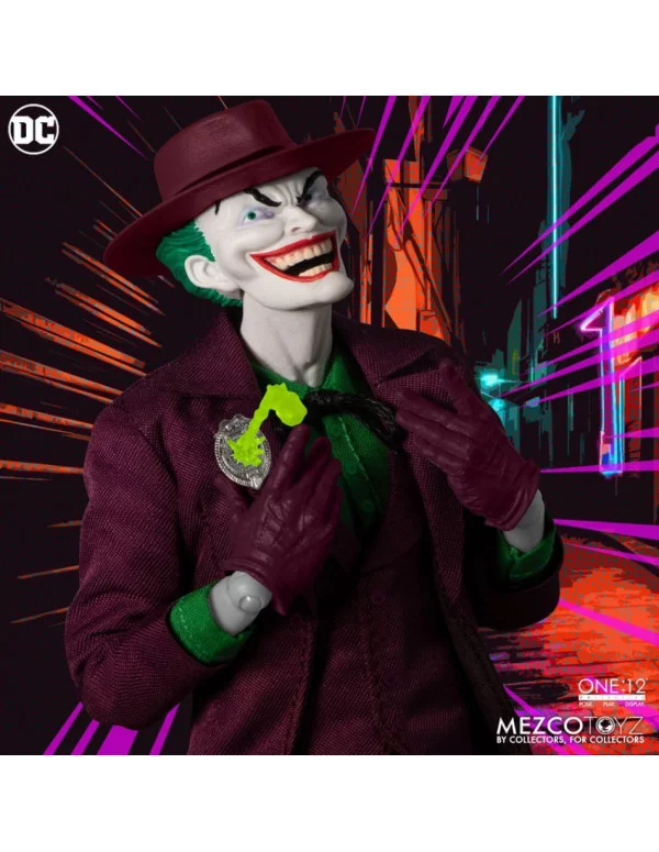 Figures Toy Company DC Comics Joker 8" Action Figure – Retro Box – 2016