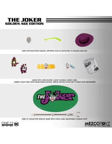 es::DC Comics Figura 1/12 The Joker (Golden Age Edition)