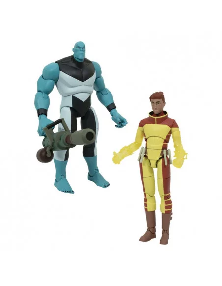 es::Figuras Mauler Twin & Rex Splode Invencible Diamond