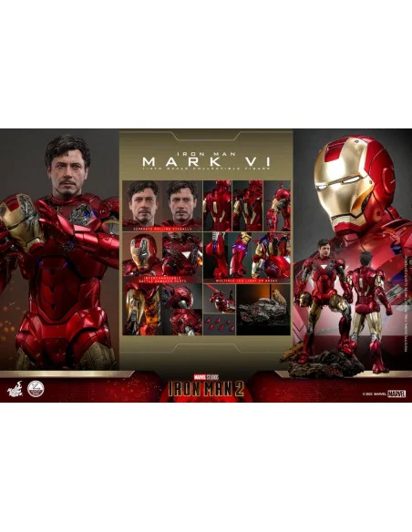 es::Figura Iron Man Mark VI (Iron Man 2)