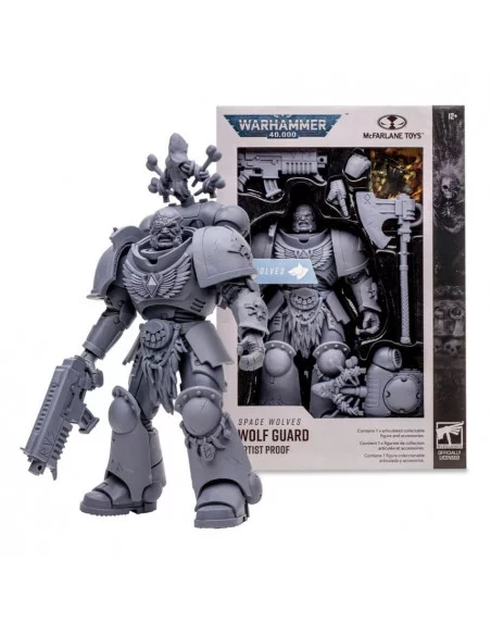 es::Figura Space Wolves Wolf Guard (Artist Proof) Warhammer 40k McFarlane Toys