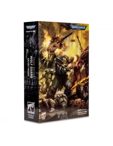 es::Figura Space Wolves Wolf Guard (Artist Proof) Warhammer 40k McFarlane Toys