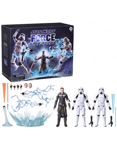 es::Figuras Starkiller & Stormtroopers Star Wars: The Force Unleashed Black Series