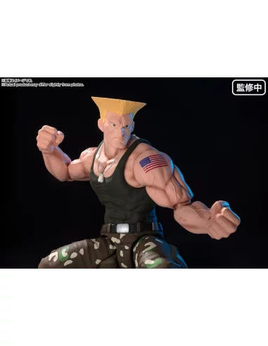Figura Guile (Outfit 2) Street Fighter S.H....