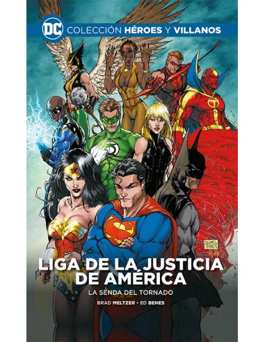 es::Colección Héroes y villanos vol. 50 - Liga de la Justicia de América: La senda del tornado