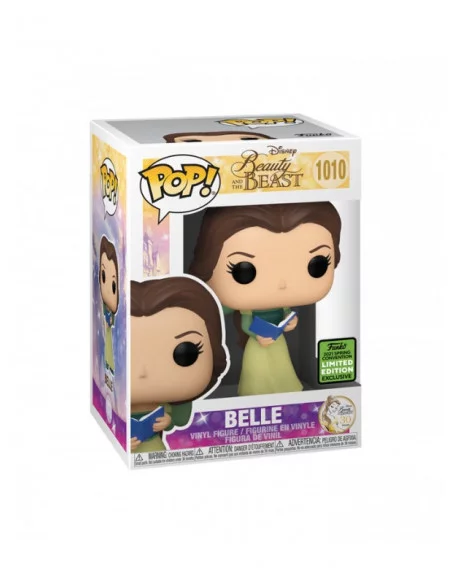 es::La bella y la bestia Funko POP! Belle in Green Dress w/Book 9 cm