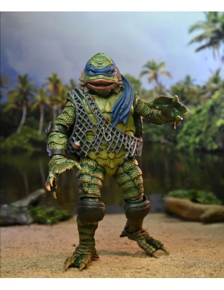 es::Figura Ultimate Leonardo as the Creature Universal Monsters x Tortugas Ninja Neca