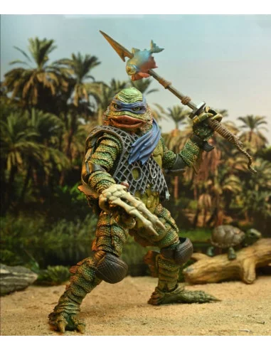 es::Figura Ultimate Leonardo as the Creature Universal Monsters x Tortugas Ninja Neca