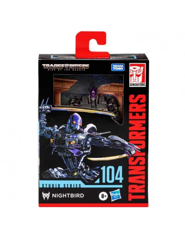 es::Figura Nightbird Transformers: El despertar de las bestias Generations Studio Series Deluxe Class Hasbro
