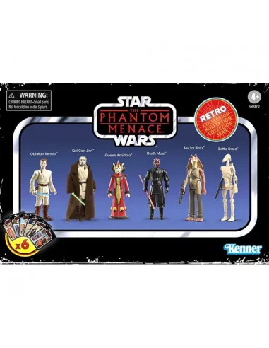 es::Multipack Figuras Star Wars Retro Collection: The Phantom Menace Hasbro